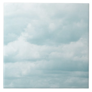 Cloudy sky Ceramic Tile