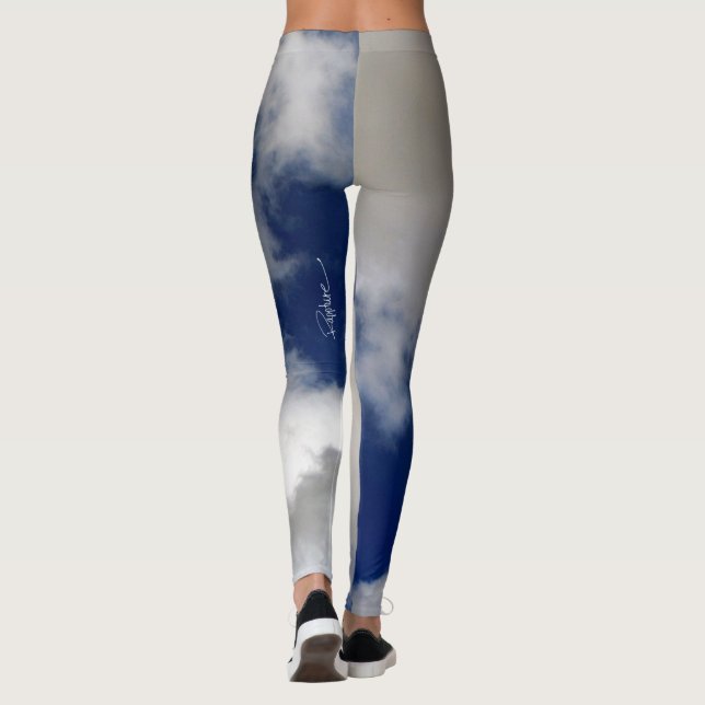 Cloudy Sky Leggings (Back)