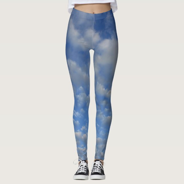 Cloudy sky leggings (Front)