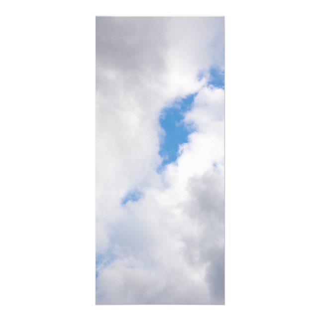 Cloudy sky rack card (Front)