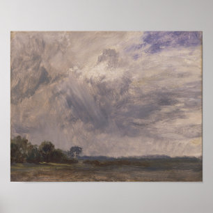 Cloudy Sky Study – John Constable Poster