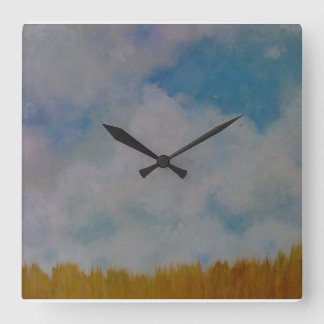 Cloudy Sky Wall Clock