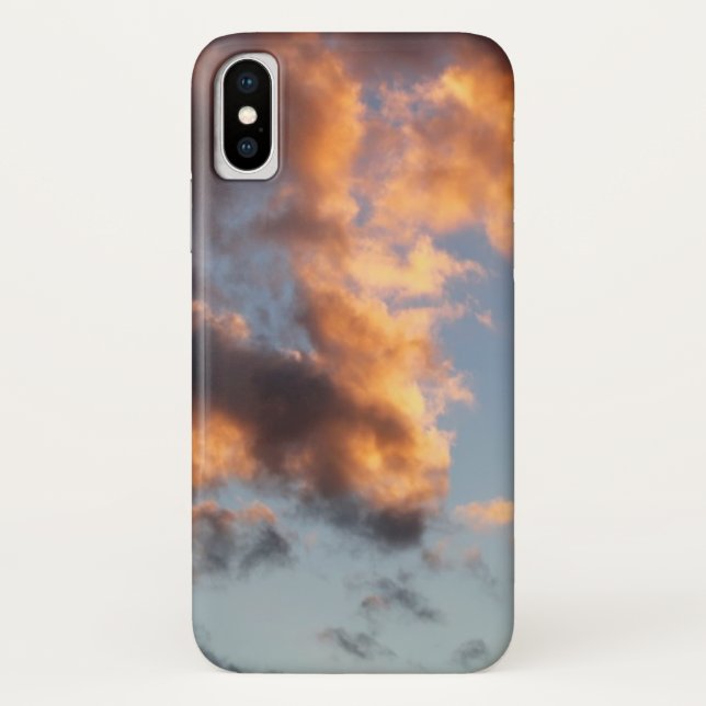 Cloudy Sunset iPhone Case (Back)