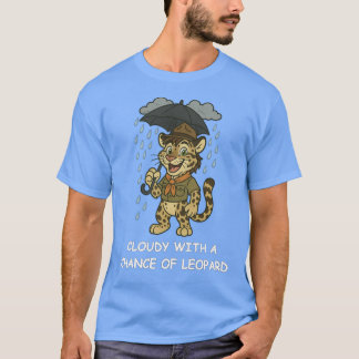 Cloudy With a Chance of Leopard T-Shirt