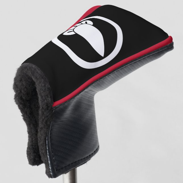 Clove in circle golf head cover (3/4 Front)