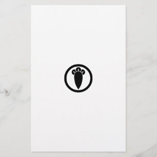 Clove in circle stationery
