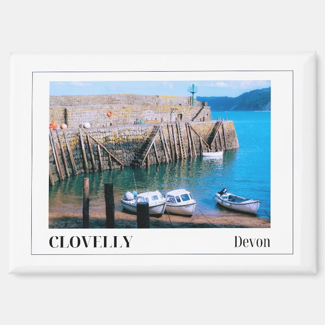 Clovelly, Devon, England Magnet (Front)