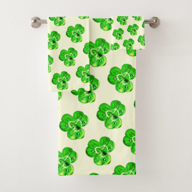 Clover Bath Towel Set (Insitu)