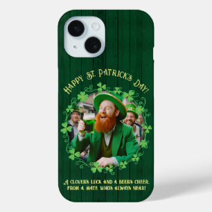 Clover & Beer Companionship iPhone 15 Case