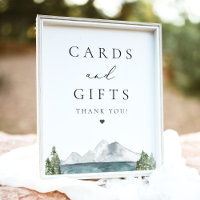 CLOVER Boho Mountain Lake Cards and Gifts