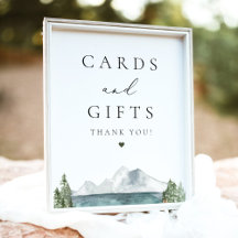 CLOVER Boho Mountain Lake Cards and Gifts