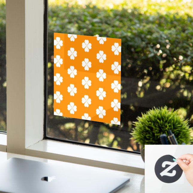 Clover flavoued window cling (Office)