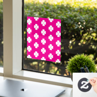 Clover flavoued window cling