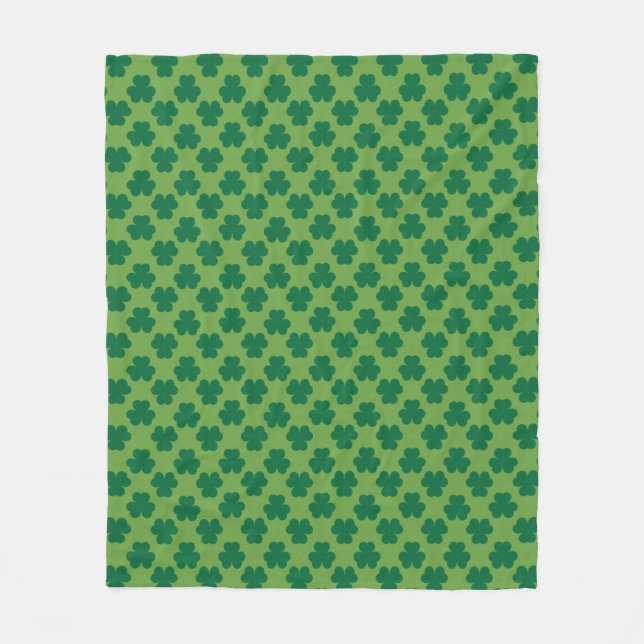 Clover Fleece Blanket (Front)