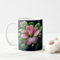 Clover Floral Pink and Green Oxalis