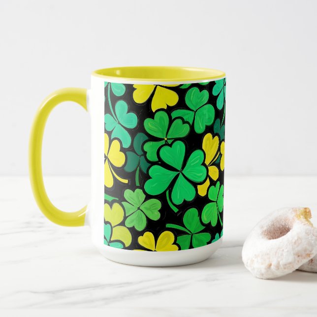 Clover Garden Mugs (With Donut)
