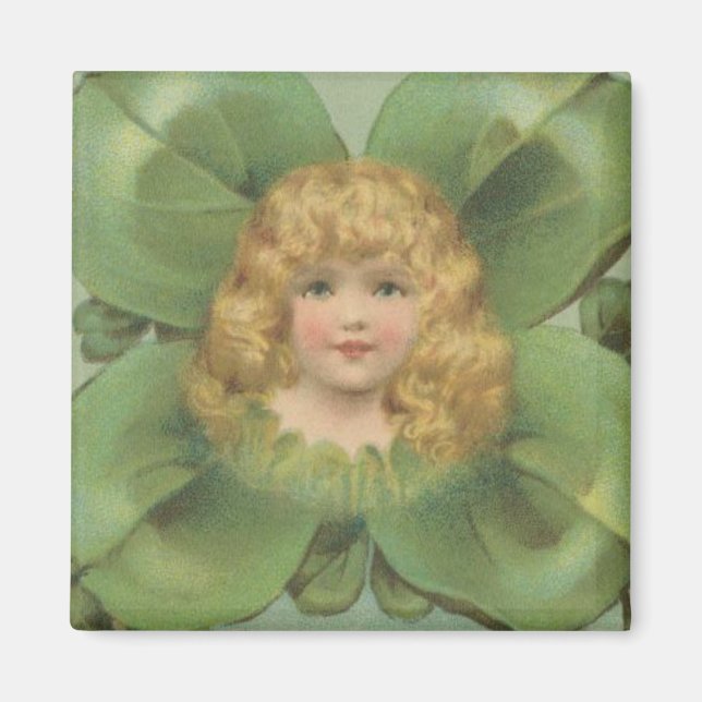 Clover Girl Love's Message Magnet (Front)