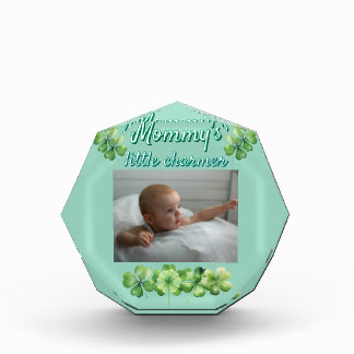 Clover Green Mommy's Little Charmer Photo Block