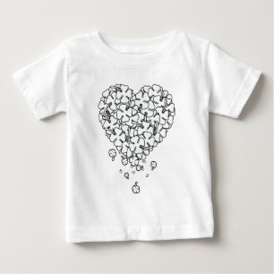 Clover Heart Baby T-Shirt