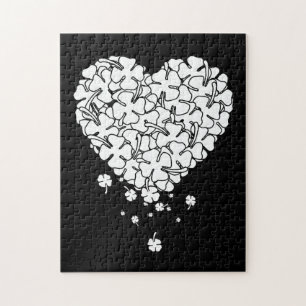 Clover Heart Jigsaw Puzzle