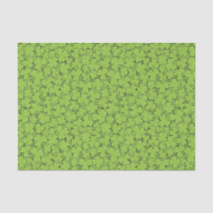Clover Leaf Illustration Tissue Paper