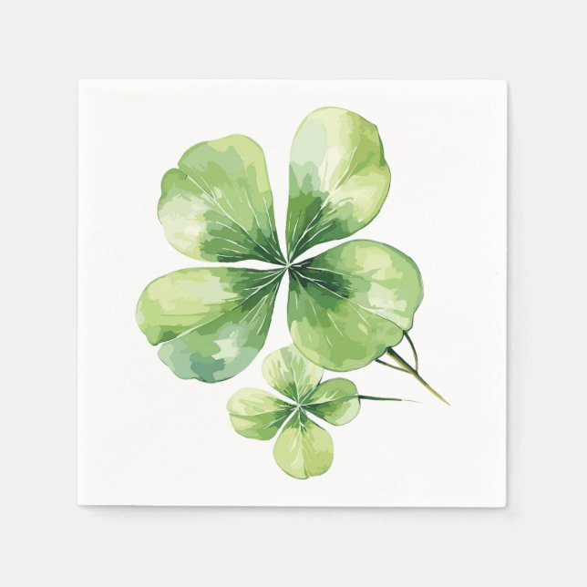 Clover leaf napkin (Front)