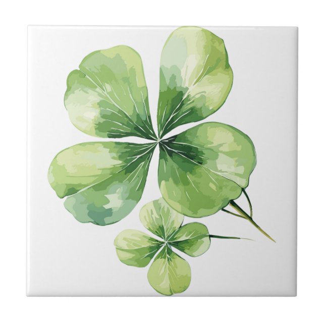 Clover leaf tile (Front)