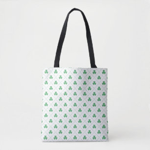 Clover Leaves Pattern St. Patrick's Day-53224 Tote Bag