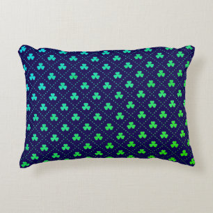 Clover Leaves St. Patrick's Day Pattern-53223 Accent Pillow