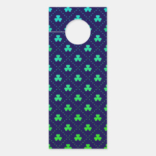 Clover Leaves St. Patrick's Day Pattern-53223 Door Hanger