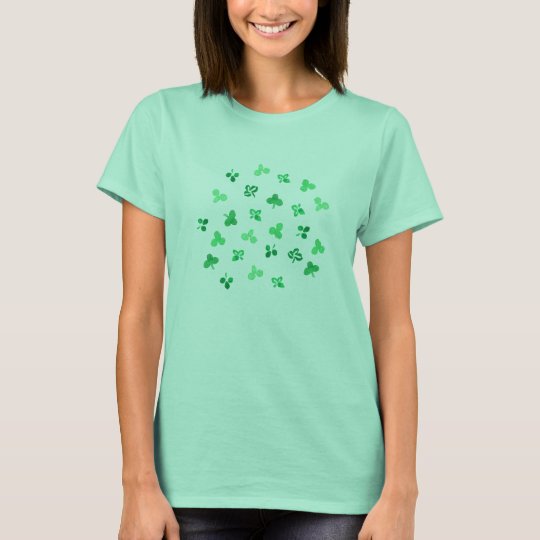 Clover Leaves Women's Basic T-Shirt