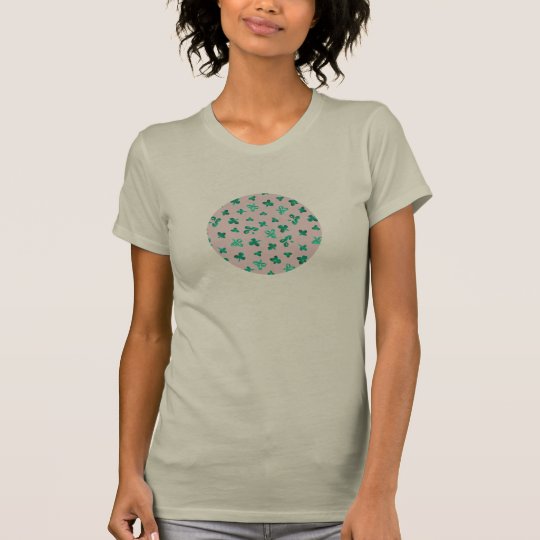 Clover Leaves Women's Crew Neck T-Shirt