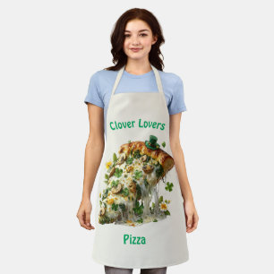 Clover Lovers Pizza St. Patrick’s Day Apron