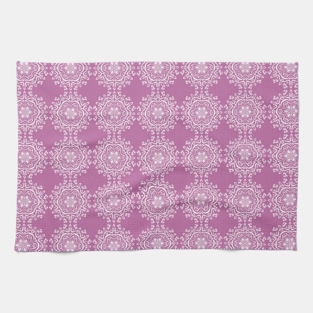 Clover Mandala Kitchen Towel (Horizontal)