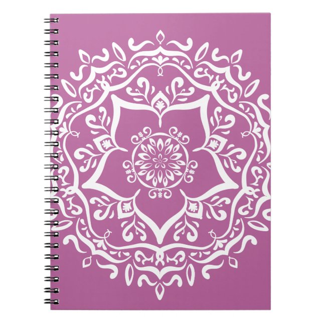 Clover Mandala Notebook (Front)
