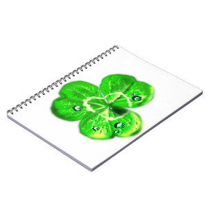 Clover Notebook - Dew Drops - Your Colours