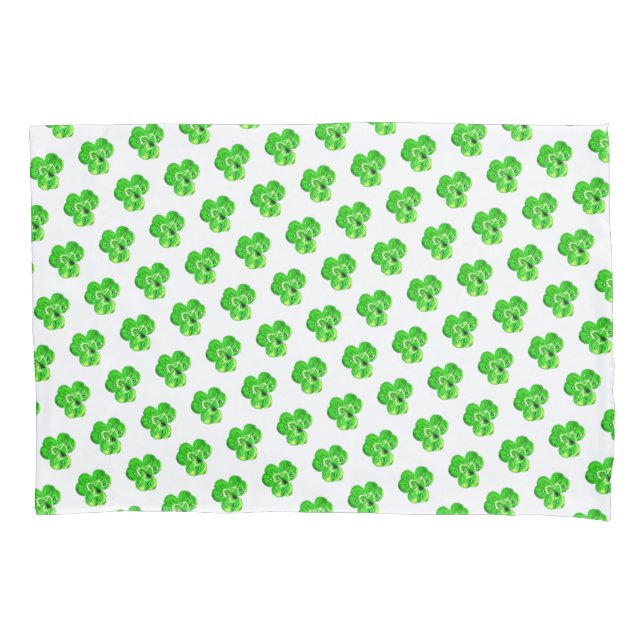 Clover Pillow Case (Front)