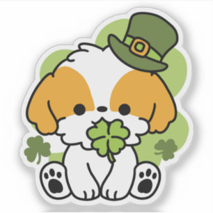 Clover Pup Love – St. Patrick's Day Dog Design