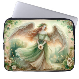 Clover Serenity Angel Laptop Sleeve