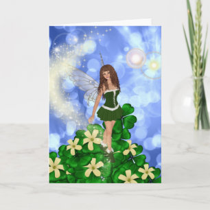 Clover — Shamrock Fairy Card