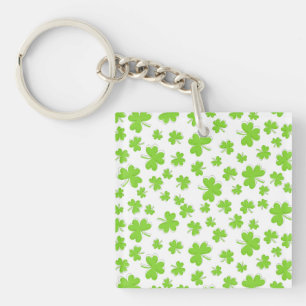 clover shamrock Lucky Keychain