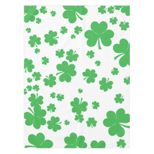 Clover shamrock, st patrick's day party, Irish Tablecloth