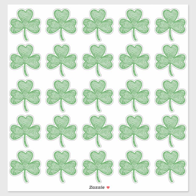 Clover Stickers (Sheet)
