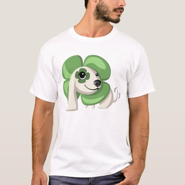 Clover the Good Luck Charm T-Shirt (Front)