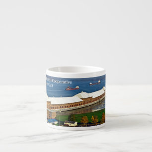 Cloverland hydry plant espresso mug
