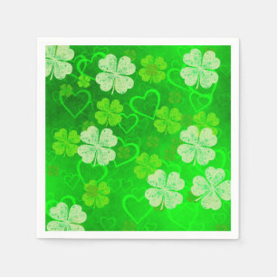 Clovers and Hearts Napkin