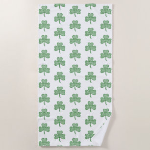 Clovers Beach Towel