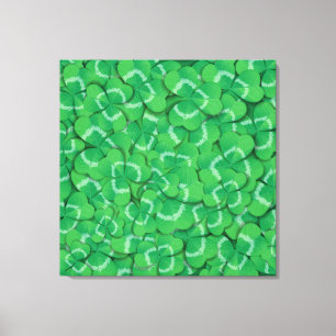 Clovers Canvas Print