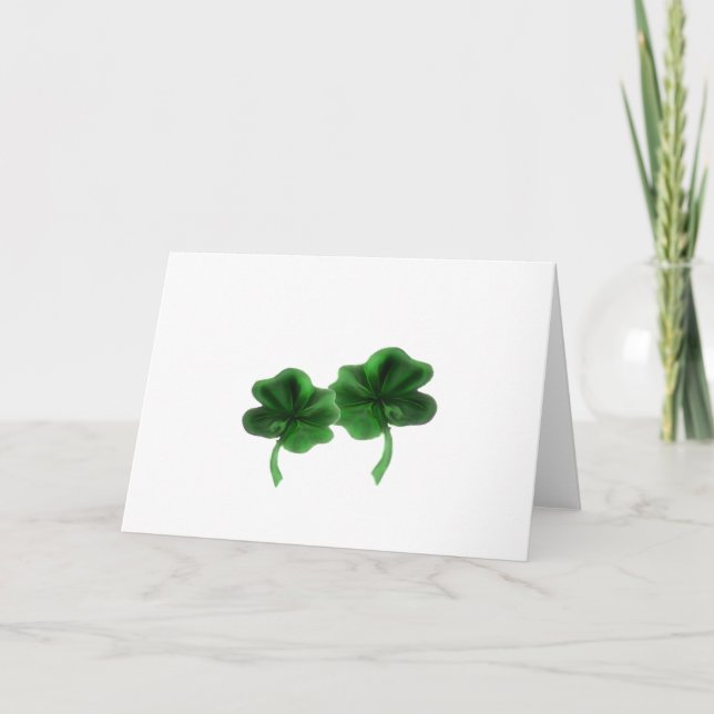 clovers card (Front)