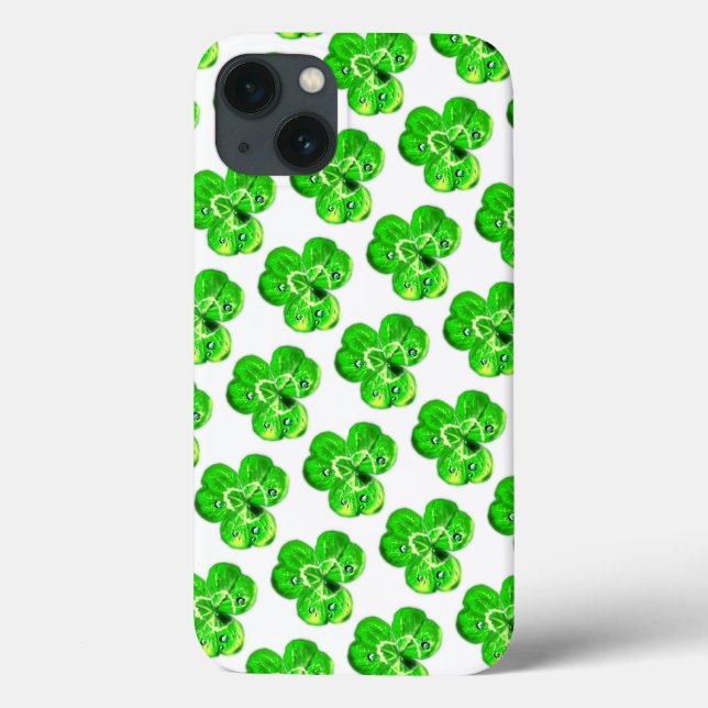 Clovers iPhone Case (Back)